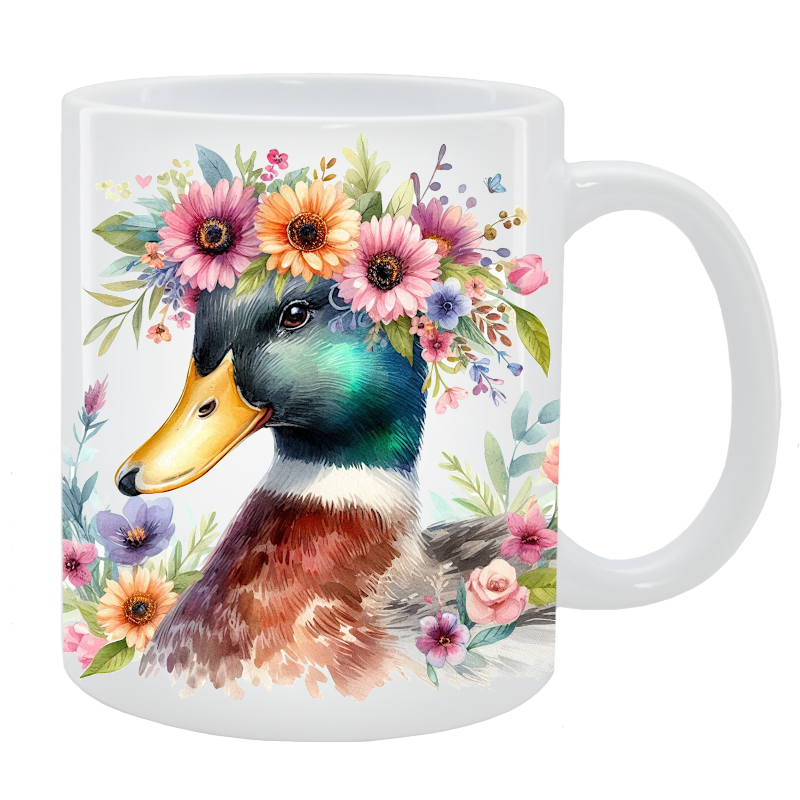 Kubek Kaczka - Kolekcja Floral