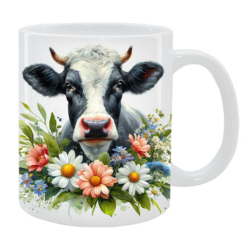 Kubek Krowa - Kolekcja Floral