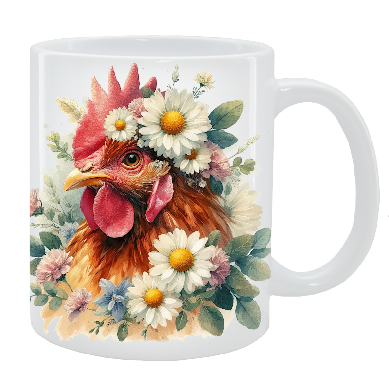 Kubek Kura- Kolekcja Floral