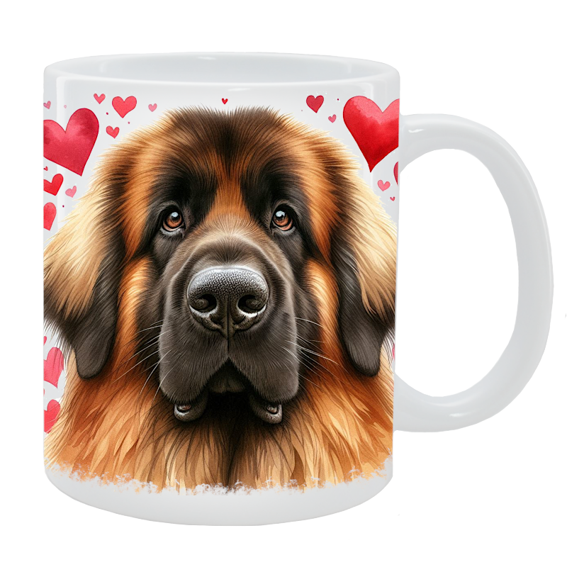 Kubek z psem - Leonberger - Kolekcja Love