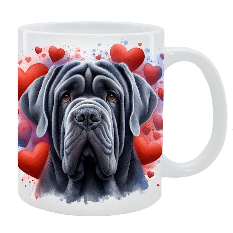 Kubek z psem - Mastif neapolitański - Kolekcja Love