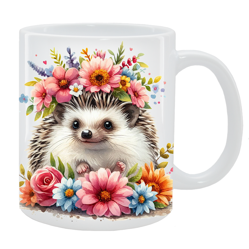 Kubek Jeż - Kolekcja Floral