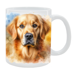 Kubek z psem Golden Retriever - Kolekcja Natural