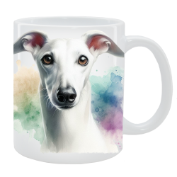 Kubek z psem Greyhound - Kolekcja Natural