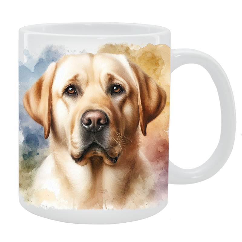 Kubek z psem Labrador Retriever - Kolekcja Natural