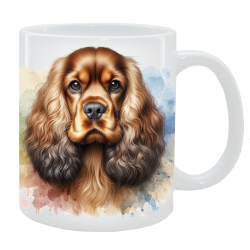 Kubek z psem American Cocker Spaniel - Kolekcja Natural
