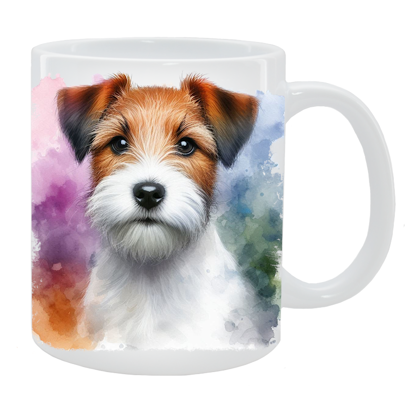Kubek z psem Parson Russell Terrier - Kolekcja Natural