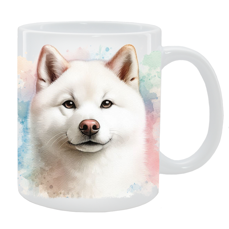 Kubek z psem Shiba - Kolekcja Natural