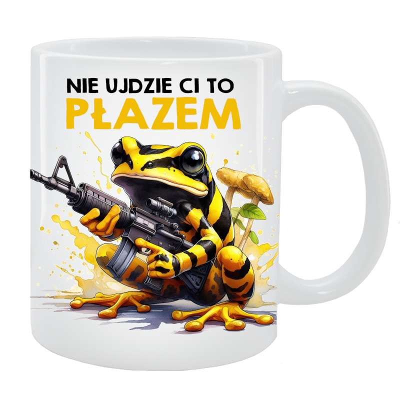 Kubek Żaba - Nie ujdzie Ci to płazem