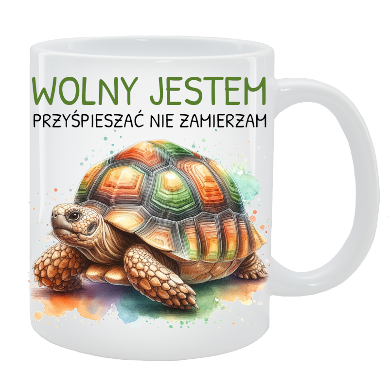Kubek Żółw - Wolny jestem, przyśpieszać nie zamierzam