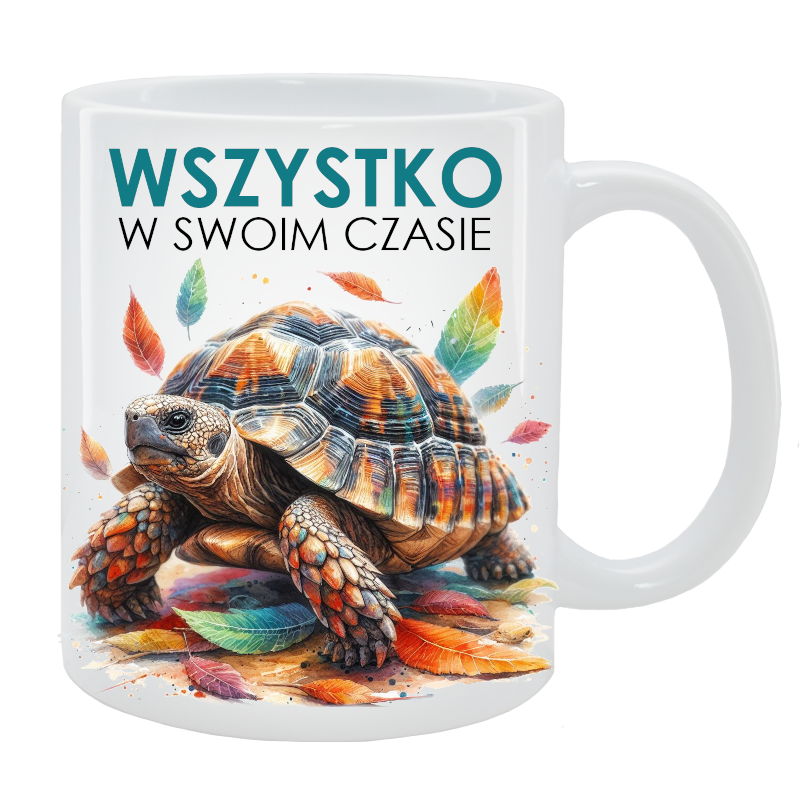 Kubek Żółw - Wszystko w swoim czasie