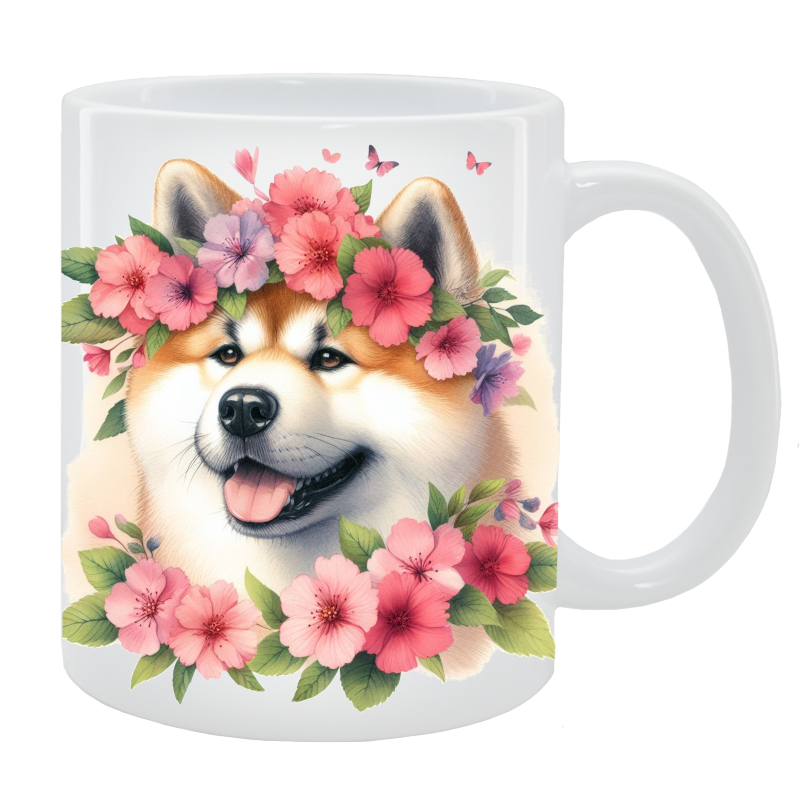 Kubek Akita - Kolekcja Floral