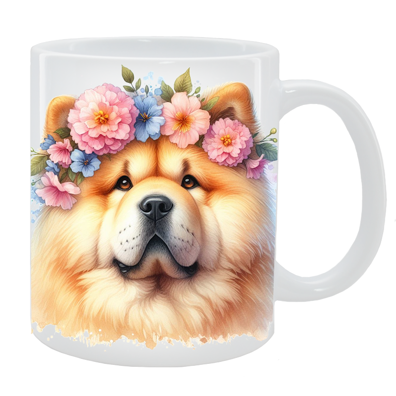 Kubek Chow Chow - Kolekcja Floral