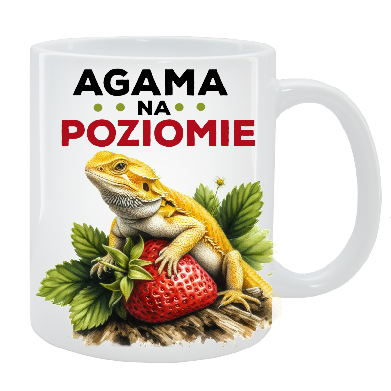 Kubek Agama na poziomie
