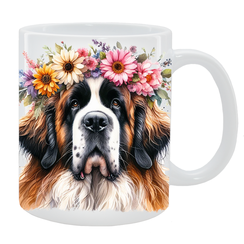 Kubek Bernardyn Długowłosy - Kolekcja Floral