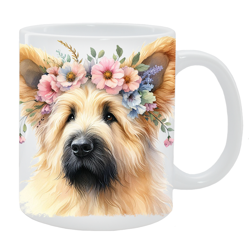 Kubek Bouvier des Ardennes - Kolekcja Floral