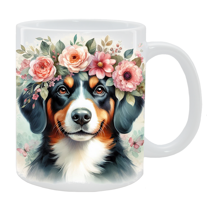 Kubek Entlebucher - Kolekcja Floral