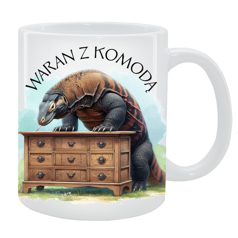 Kubek Waran z komodą