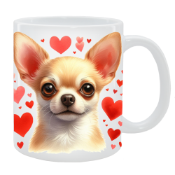 Kubek z psem - Chihuahua  - Kolekcja Love