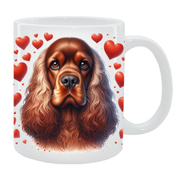Kubek z psem - American Cocker Spaniel - Kolekcja Love