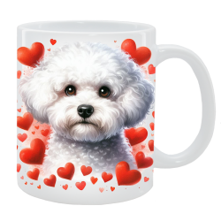 Kubek z psem - Biszon - Kolekcja Love