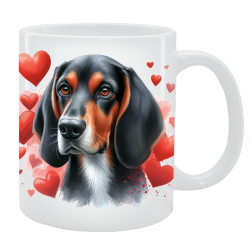 Kubek z psem - Ogar polski - Kolekcja Love