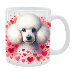 Kubek z psem - Pudel średni - Kolekcja Love