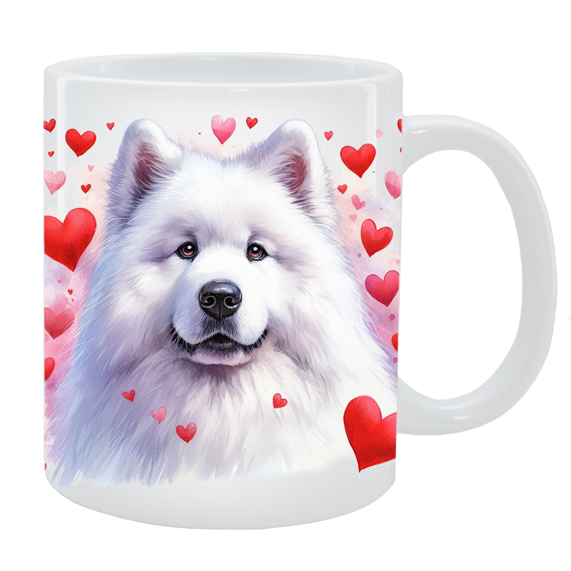 Kubek z psem - Samojed - Kolekcja Love