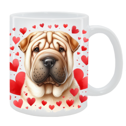 Kubek z psem - Shar Pei - Kolekcja Love
