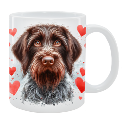 Kubek z psem - Wyżeł czeski szorstkowłosy - Kolekcja Love