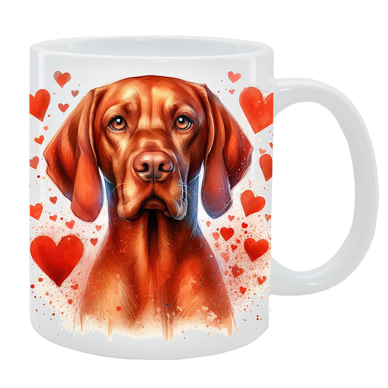 Kubek z psem - Wyżeł węgierski - Kolekcja Love