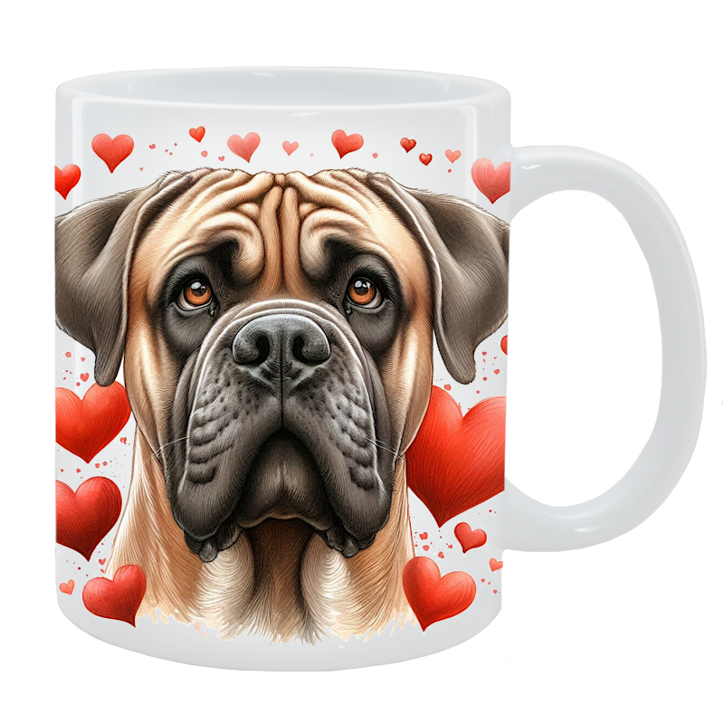 Kubek z psem - Cane Corso Italiano - Kolekcja Love
