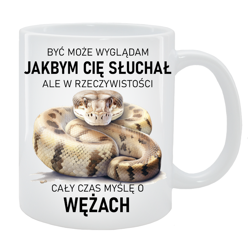 Kubek Wąż - Być może wyglądam jakbym Cię słuchał