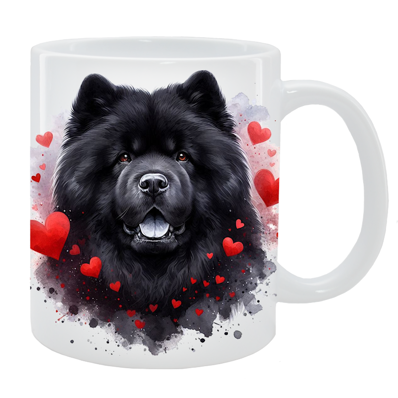 Kubek z psem - Chow Chow - Kolekcja Love