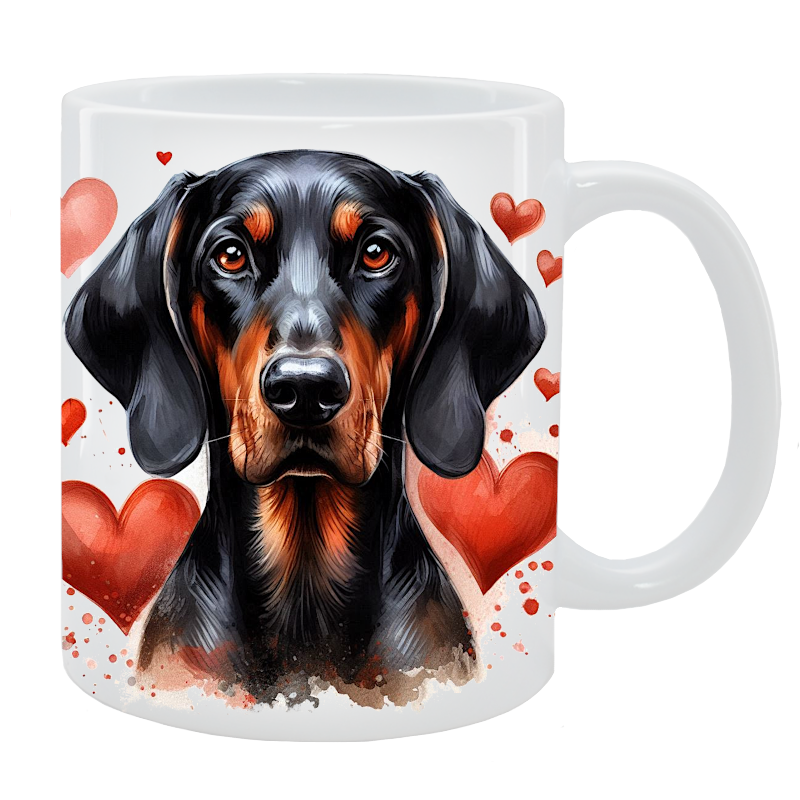 Kubek z psem - Gończy polski - Kolekcja Love