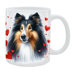 Kubek z psem - Owczarek szkocki Collie  - Kolekcja