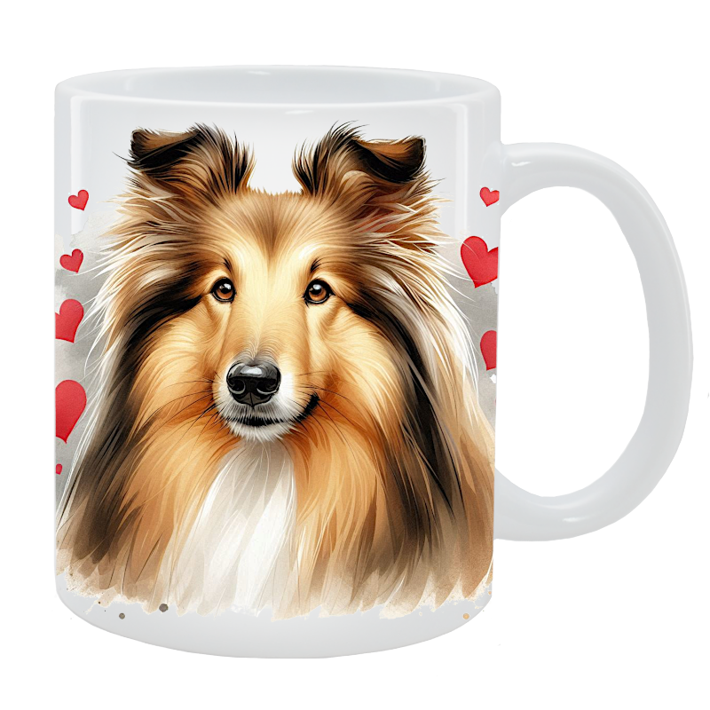 Kubek z psem - Owczarek szkocki Collie  - Kolekcja