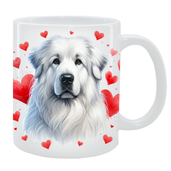 Kubek z psem - Polski owczarek podhalański - Kolekcja Love