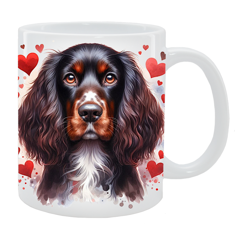 Kubek z psem - Polski spaniel myśliwski - Kolekcja Love