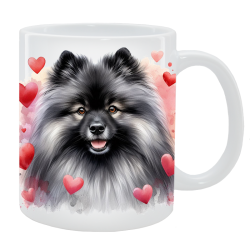 Kubek z psem - Szpic wilczy - Kolekcja Love