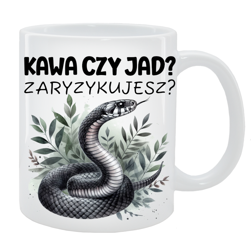 Kubek Wąż - Kawa czy Jad? Zaryzykujesz?