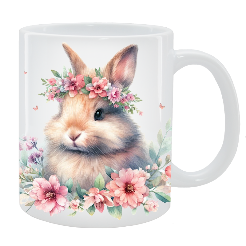 Kubek Królik - Kolekcja Floral