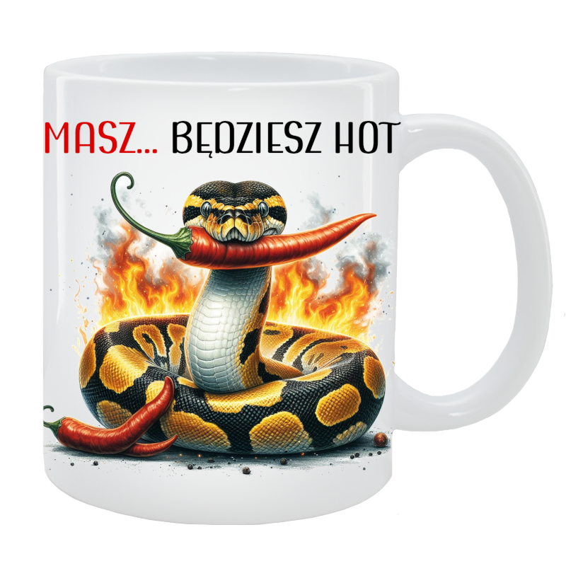 Kubek Wąż - Masz będziesz hot