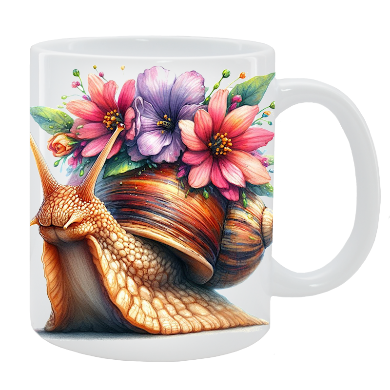 Kubek Ślimak - Kolekcja Floral