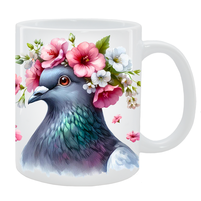 Kubek Gołąb - Kolekcja Floral