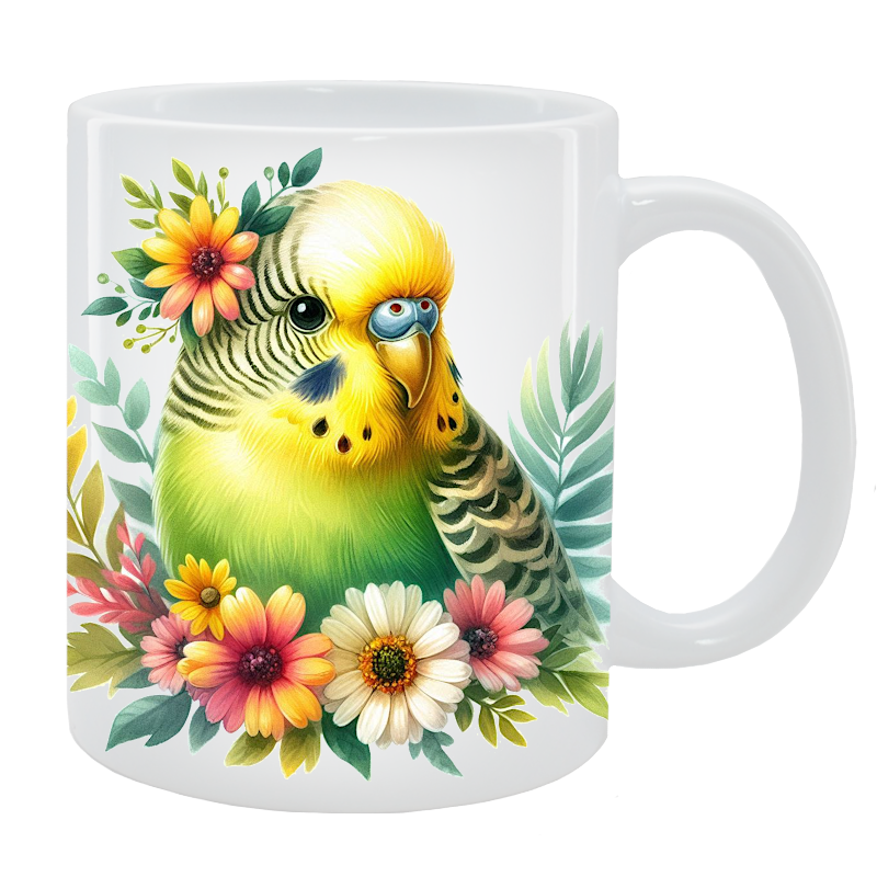 Kubek Papuga Falista - Kolekcja Floral